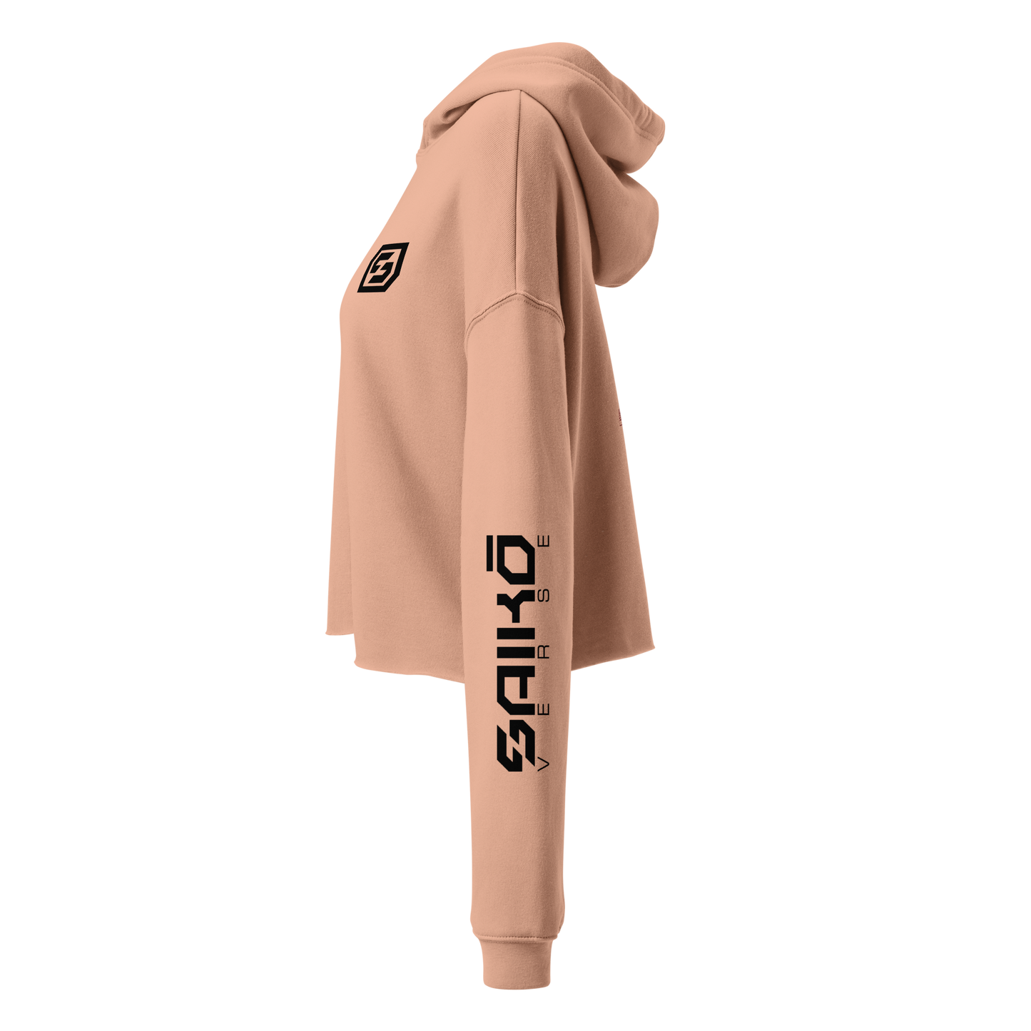 SAIKŌ KANJI LADIES CROPPED HOODIE