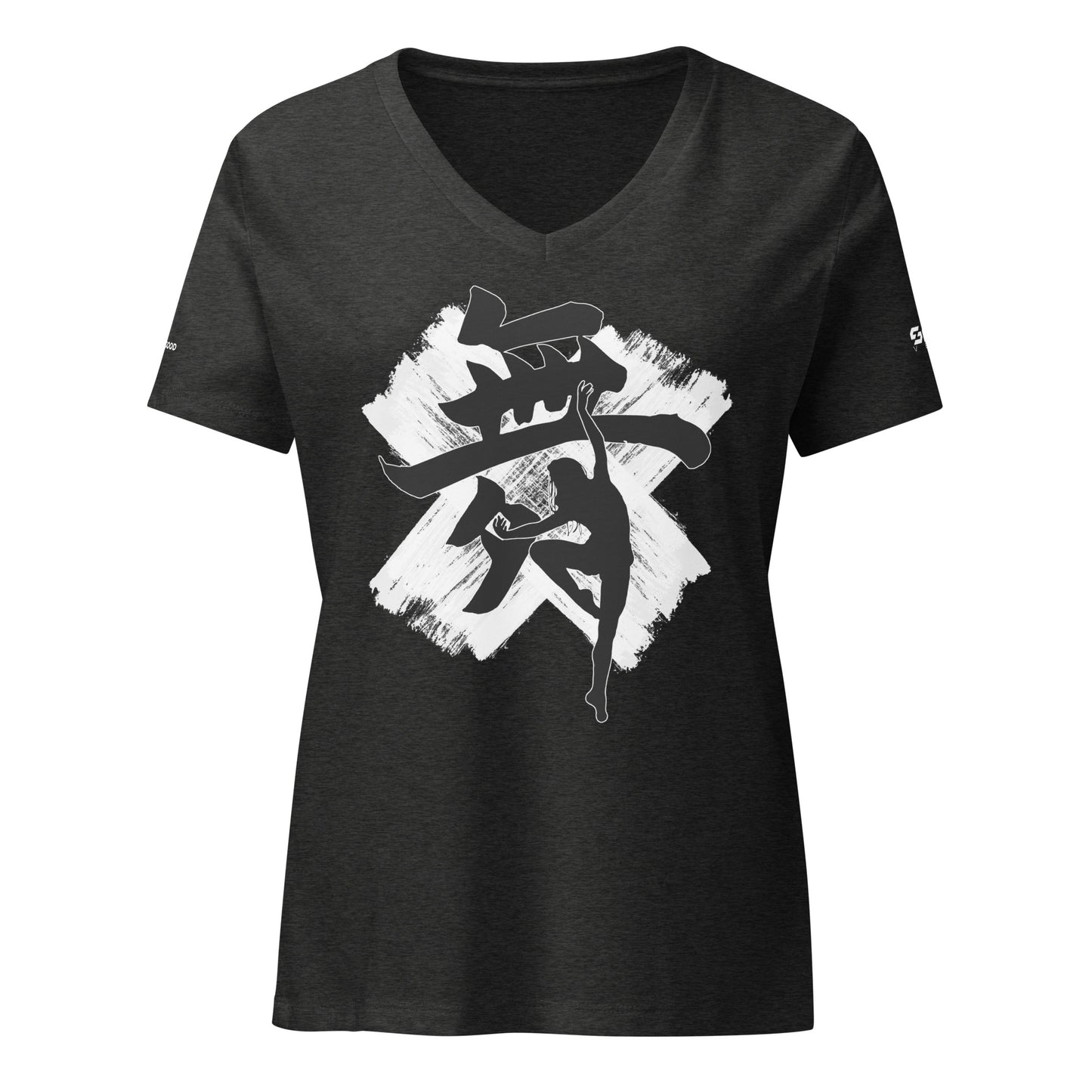 DANCE | MAI 舞 V-NECK WOMEN'S RELAXED FIT TEE