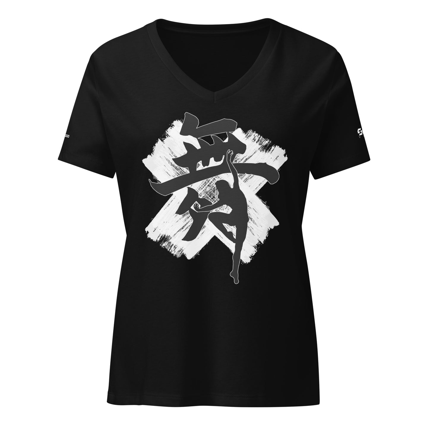 DANCE | MAI 舞 V-NECK WOMEN'S RELAXED FIT TEE