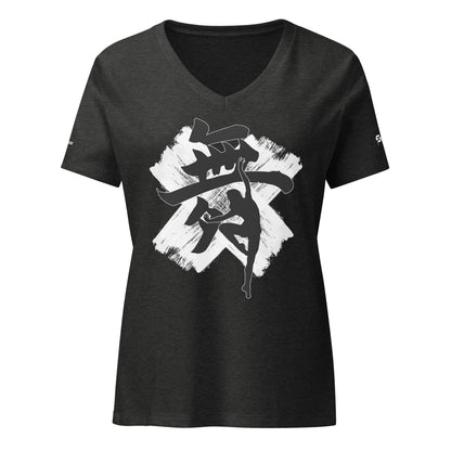 DANCE | MAI 舞 V-NECK WOMEN'S RELAXED FIT TEE