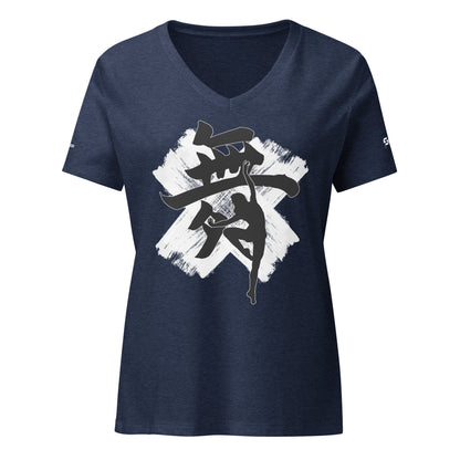 DANCE | MAI 舞 V-NECK WOMEN'S RELAXED FIT TEE